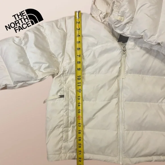 The North Face 2000 Retro Nuptse Puffer Down Jacket Gardenia White 700 Down XL - Picture 9 of 16